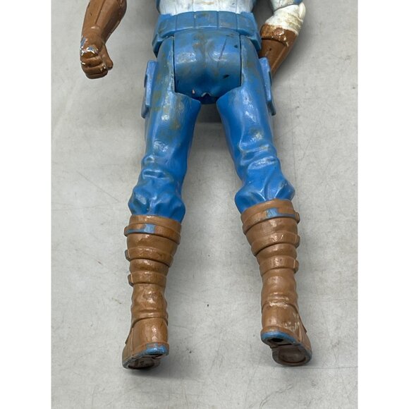 Hasbro marvel universe Captain America Action figure 2015 blue star 6" READ - Picture 5 of 8